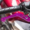 Clutch And Brake Lever Set 2pcs Motorcycle Handlebar Brake Lever Aluminum Alloy Motorbike Brake Handles Rust-Proof Adjustable