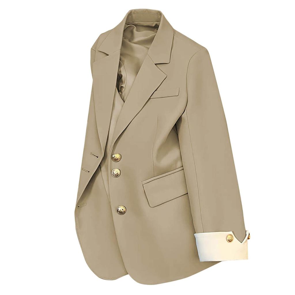 Women Top 3/4 Sleeve Casual Jacket Ladies Wear Blouse Top