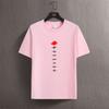 2024 New Mens and Women S Nine Tailed Fire T-shirt Shadow Ninja Short Sleeve Anime Surrounding Fashion Trend Top T-shirt Summer