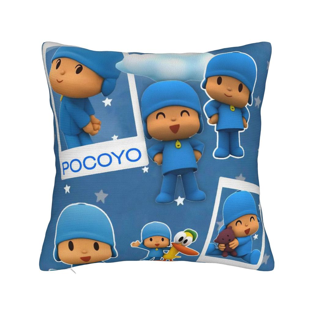 Decorative Pillow Cover Pocoyoes Cartoon Comdy Stuff Home Throw Pillow Case Cover Drop Shipping Multi-Size