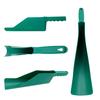 Gutter Cleaner Scoop Leaves Debris Removal Scoop Rain Gutter Cleaning Tool Curved Scoop for Gutter Cleaning Outdoor Maintenance