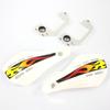 Rise Corporation Compact Knuckle Guard for White T05Z9990002WH 22.2mm Handlebars,