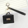 Creative Mini Leather Hangbag Bag Hanging Decoration Versatile Bag Pendant  Coin Purse Keyring Mini Headphone Bag Pendant