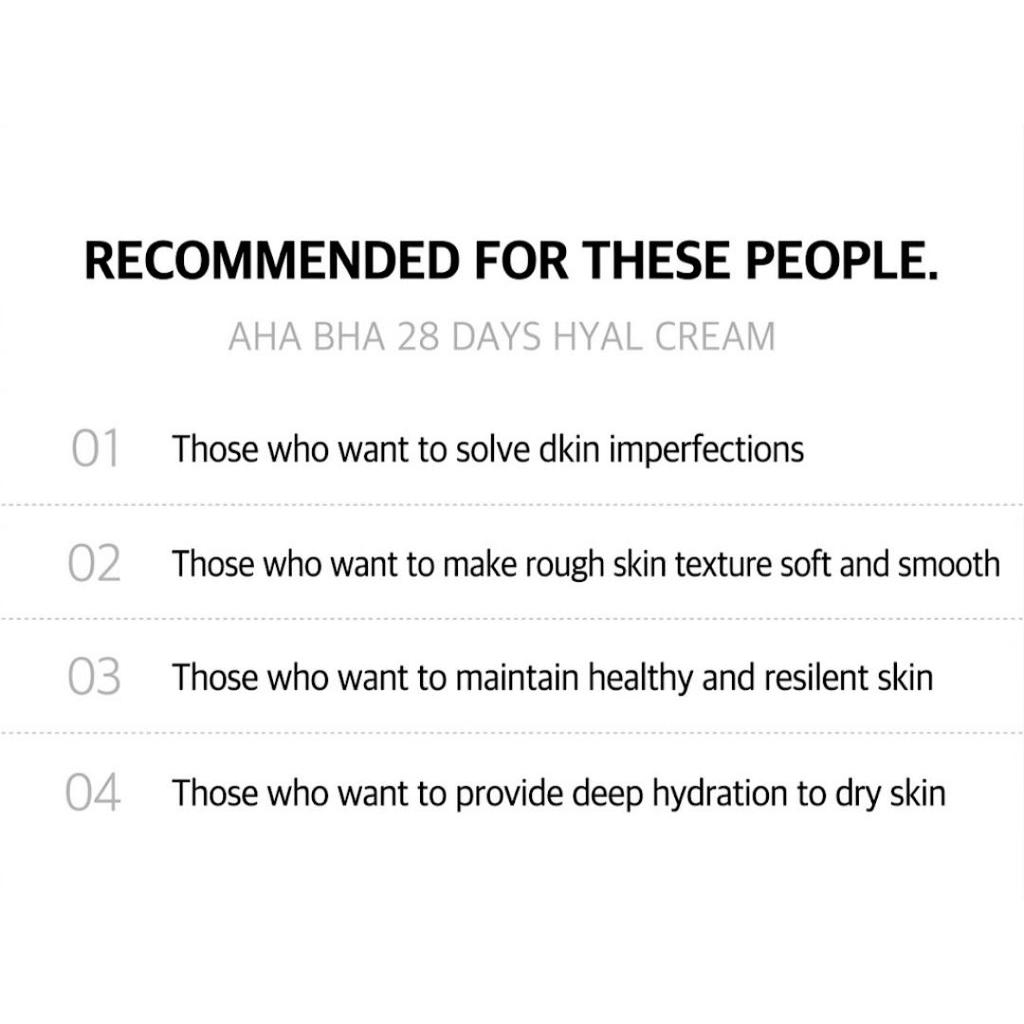 [Medipeel] AHA+BHA 28 days Hyal Cream 30ml