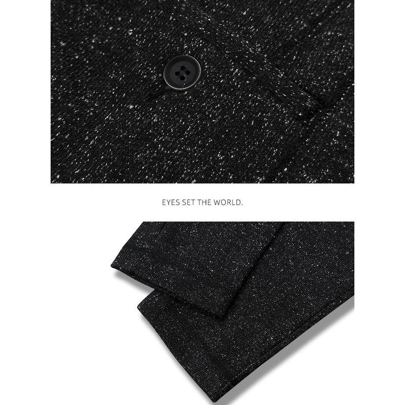 Menseye Men's Thickened Casual Pants, New Winter Business Dress Pants, Slim Fit and Versatile