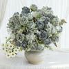 Silk Artificial Simulation Flower Rose Festival Home Room Table Vase Outdoor Garden Wedding Wreath Bridal Bouquet Decor DIY Gift
