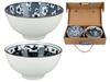 Set of Bowls for Serving Snacks Porcelain Bowls Set 2 Pcs