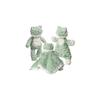 Mary Meyer Patty Nursery Mint Frog Plush Toy Soft Fabric 12 Inches