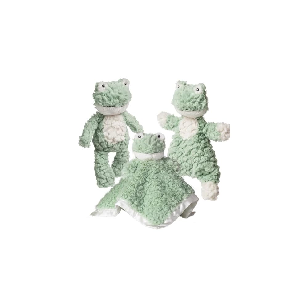 Mary Meyer Patty Nursery Mint Frog Plush Toy Soft Fabric 12 Inches