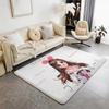 Character K Kizuna AI Floor Mat Eco  Flannel Doormat Non Slip Odorless Indoor Floor Rug Soft Short Plush Home Mat