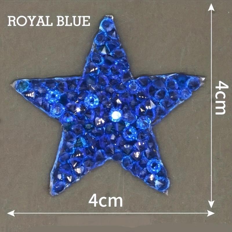 Clothes Sequin Patches Star Rhinestone Patch Iron On Bling Embroidered Patch Thermo Stickers For Clothes DIY