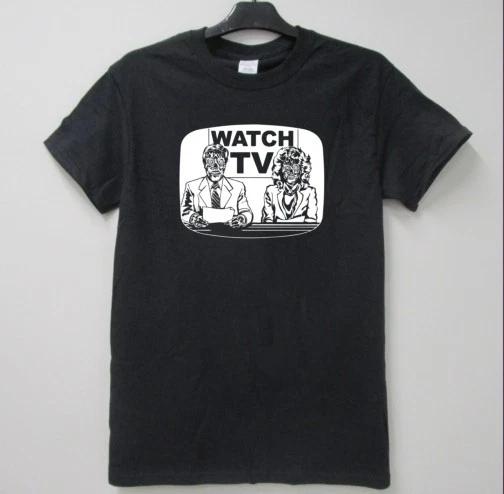 Watch TV T Shirt They Live Alien Sci-Fi Film Conform Consume Brainwashing GT362 XL