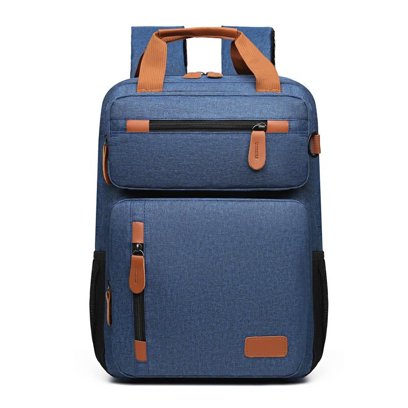 

TS JYL laptop bag,Men Casual Travel Backpack Large Shockproof Crossbody Laptop Waterproof OneSize синій