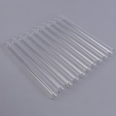 10Pcs/Lot Transparent Pyrex Glass Blowing Tubes  Long Thick Wall Test Tube