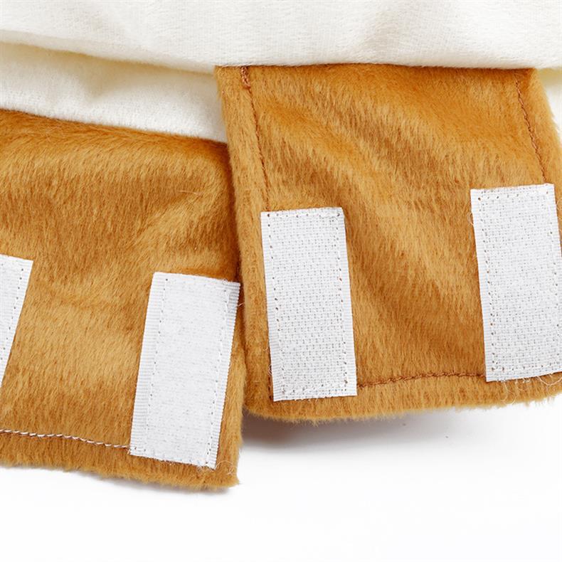 Long-Haired Dachshund Funny Hot Dog Clothes: Cozy Autumn & Winter Outfit for Small Pets