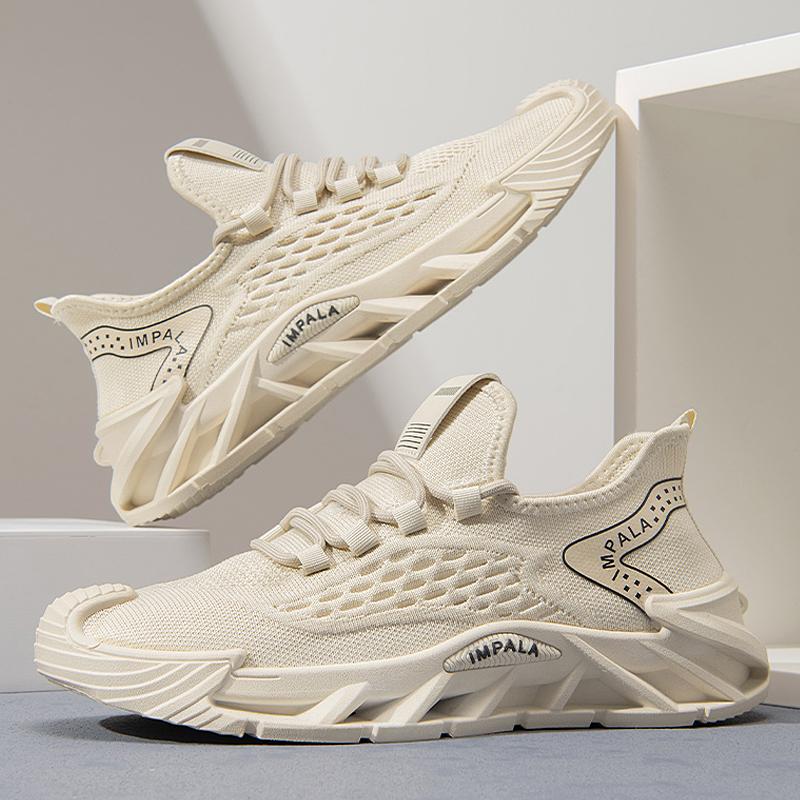 Fashion Men's Casual Walking Sports Shoes Spring and Summer Flat Non-slip Breathable Loafers Large Size Running Vulcanized Men's Shoes