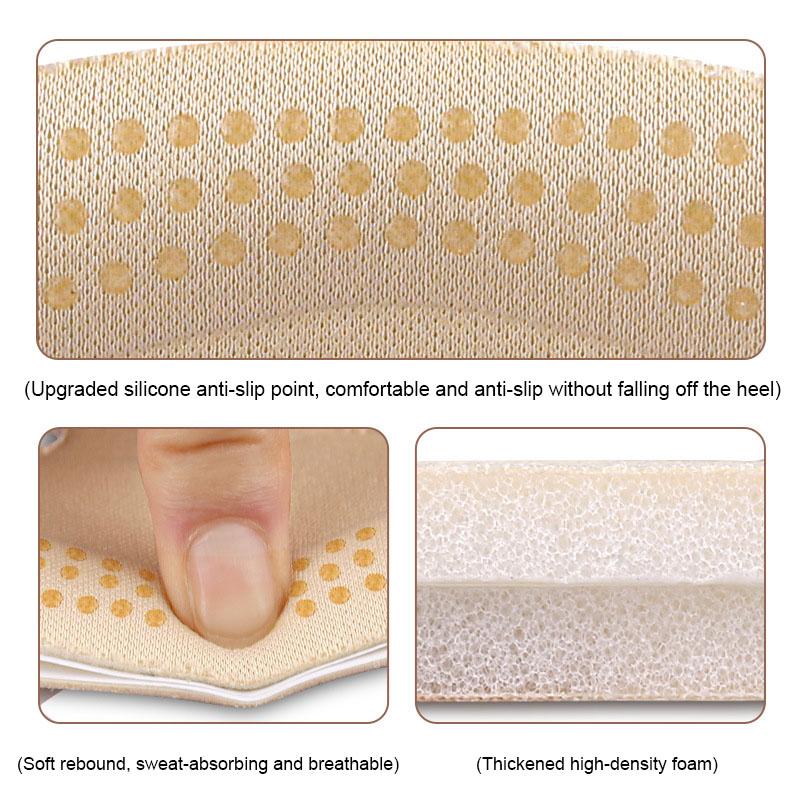 T-Shape High Heels Heel Stickers Heel Protector for Shoes Sponge Dispensing Shoe Cushion Inserts Heel Pads Women Half Insoles