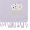 PAUL JOE ACCESSOIRES Logo Cat Patch Scarf with Brand Package [Moonbat] & (48142)