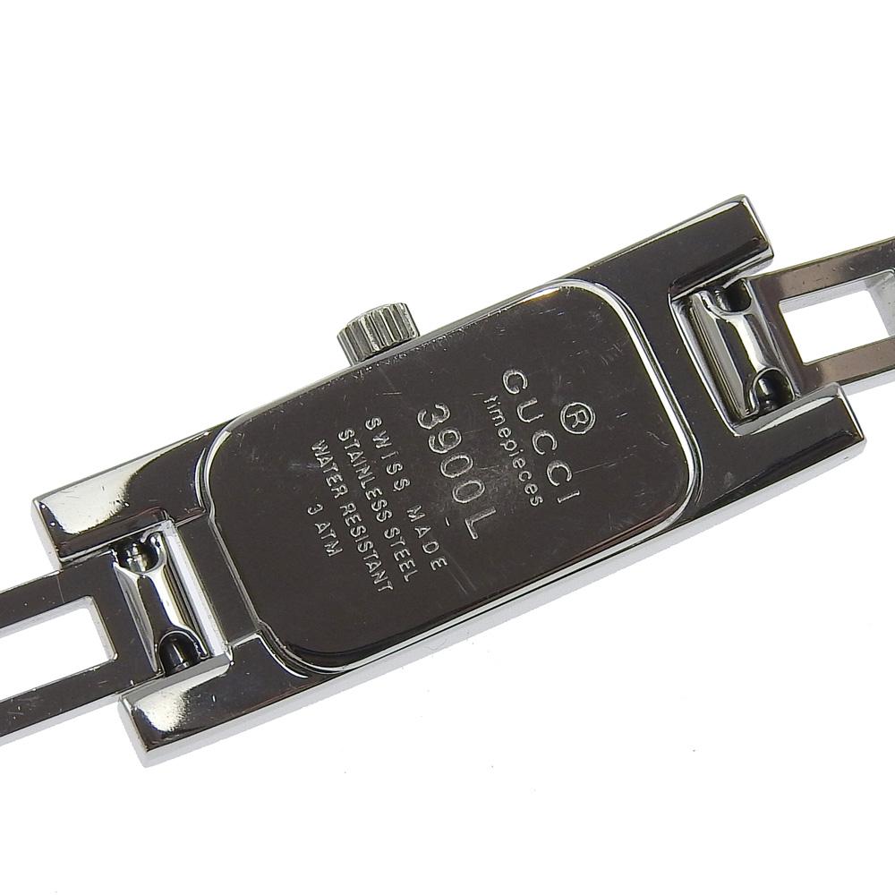 GUCCI Watches 3900L SilverDial Stainless Steel Quartz Analog display Women Used