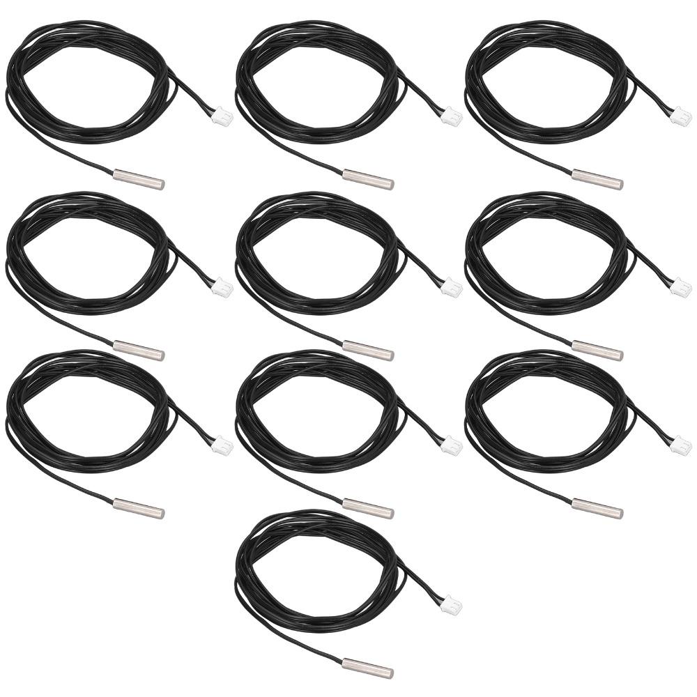 10PCS 2 Meters Temperature Sensor Probe Temp Transducer  Temperature Measurement