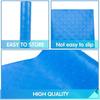 Swimming Pool Ladder Mat - 9"x35.4" Non-Slip Pool Step Pad-Medium Swimming Pool Mat Safety Liner for Swimming Pool Liner and Stairs Protectiveblue2 Ro