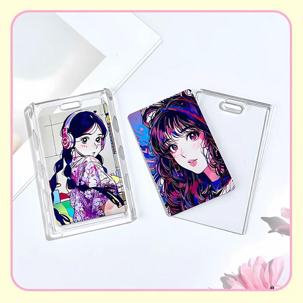 EBISU Design Foto-Schlüsselanhänger für Cheki, Unneune, Schiebetyp, Inklusive rundem Karabiner, Trading