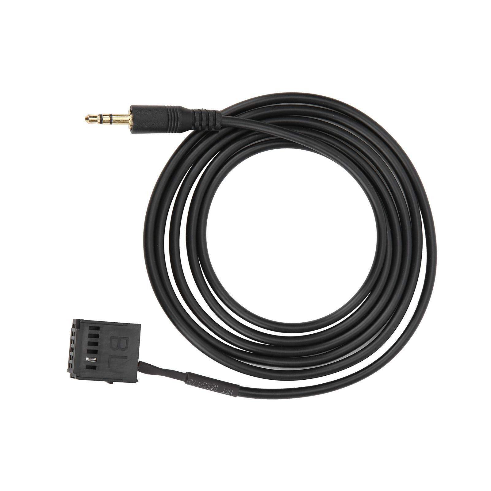 

Автомобильный AUX кабель Аудиоадаптер Замена для Ford FocusMondeo CMax Fusion 6000CD 3,5 мм разъем