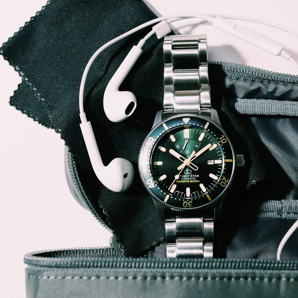 ORIENT STAR Automatic Dive Watch RK-AU0307E Men's Green