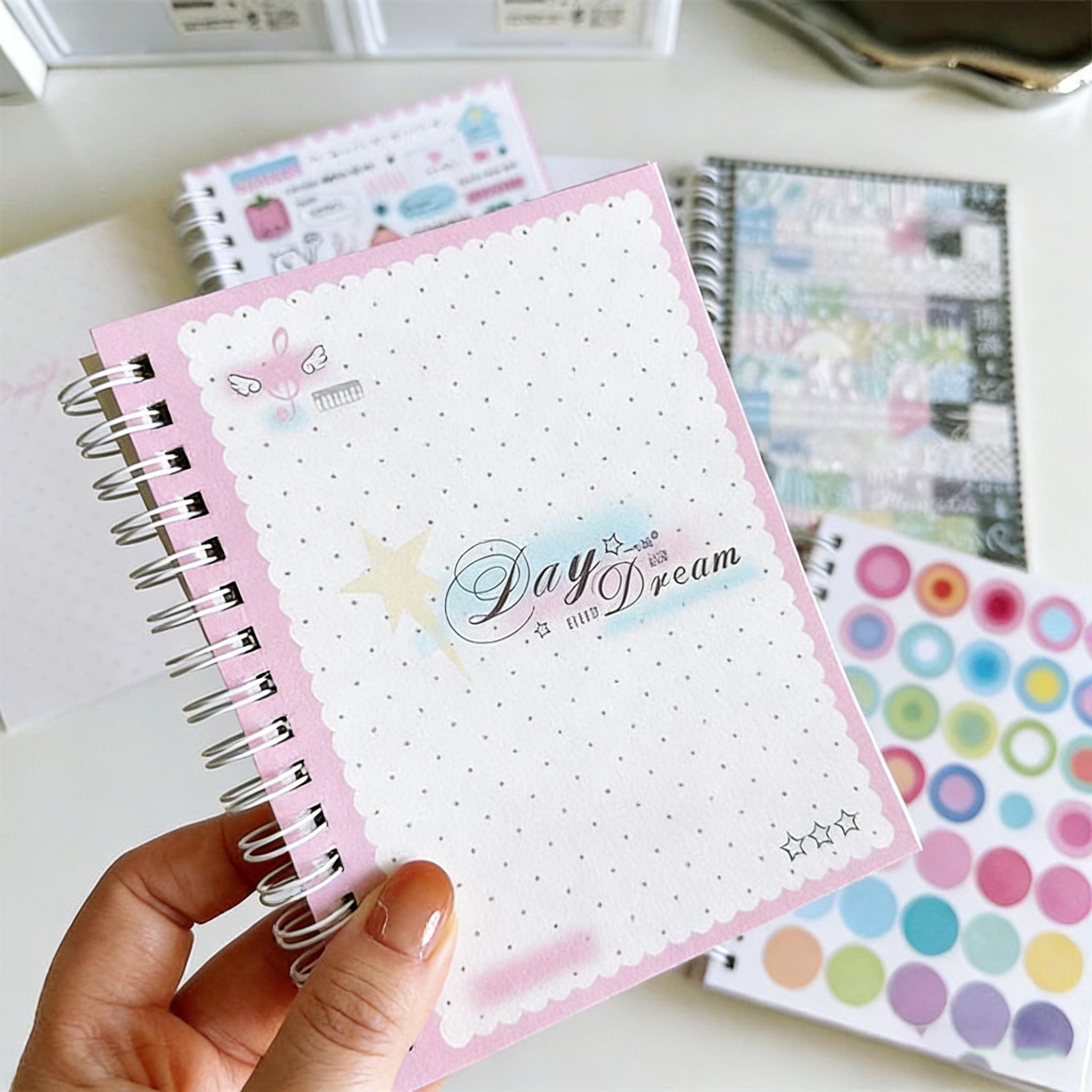 

The Fifth Issue Embellishes Daydream 32 Stickers Book Double Transparent Matte Film Circle Set Star Handbook Decorative Stickers