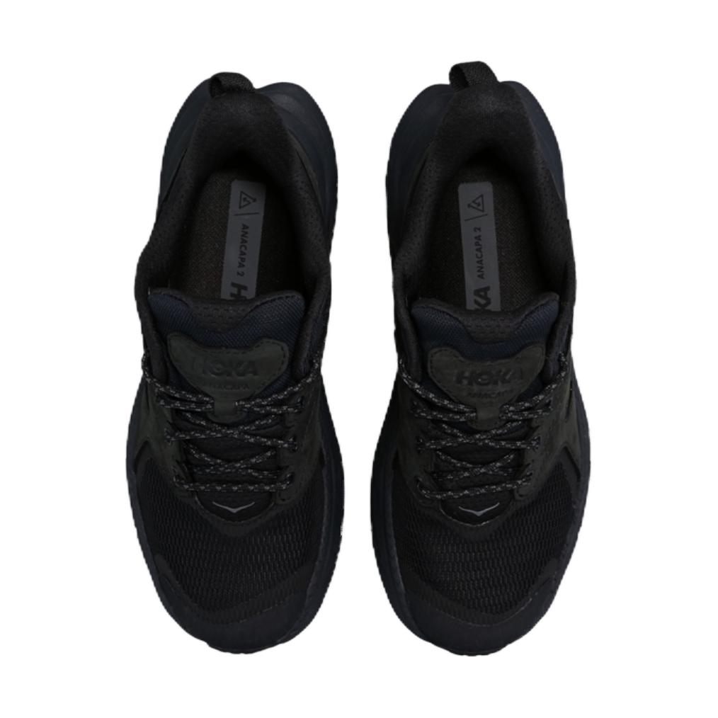 HOKA Anacapa 2 Low GORE-TEX Kids Triple Black Kids Sneakers 1141630-BBLC