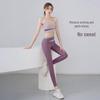 Women's Quick-Dry Yoga & Pilates Fitness Set - High-End Sports Bra and Vest