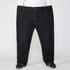 Spring Autumn New Men Plus Size Jeans Stretch Business Loose Straight Leg Fat Guy Big Size 30 56