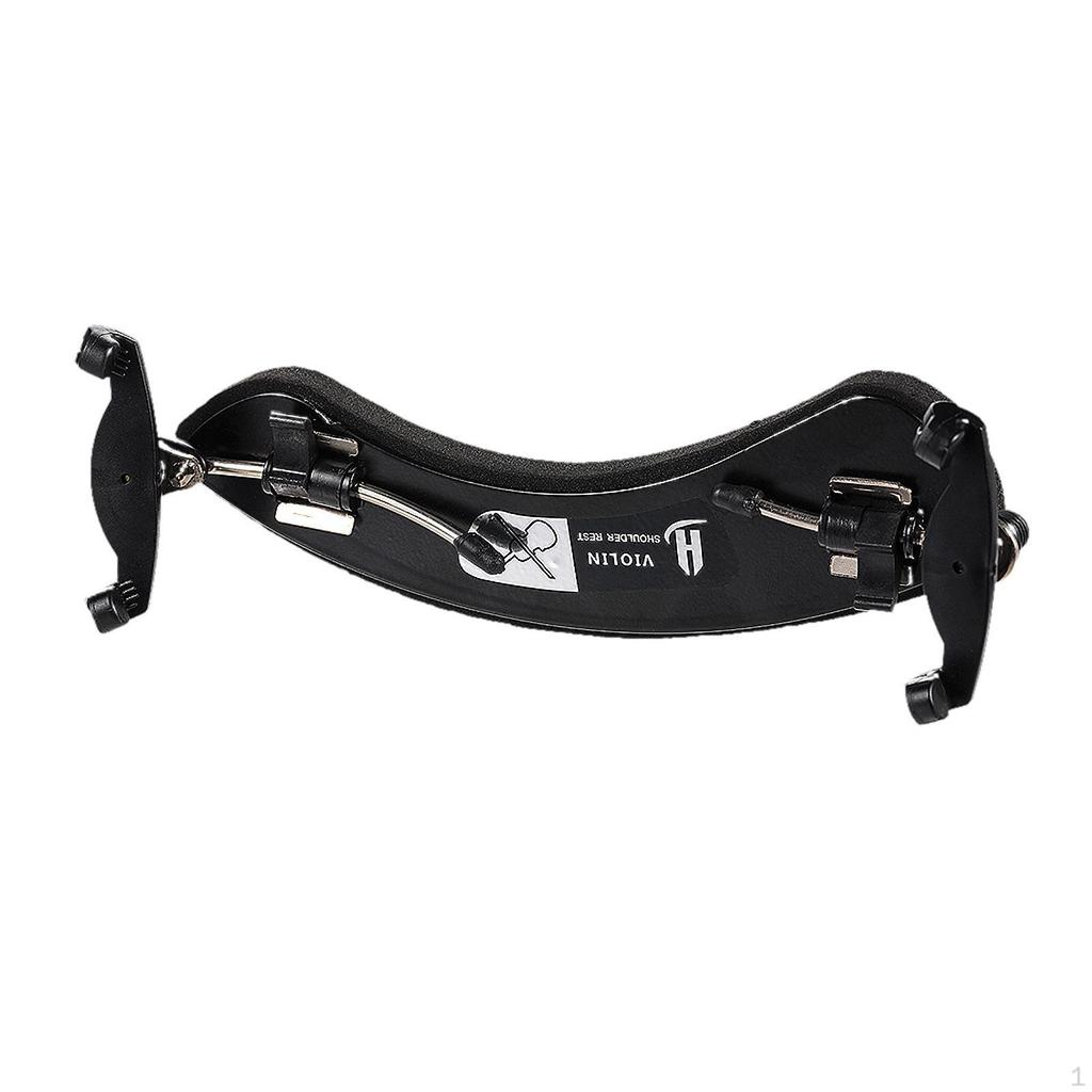 Violin Shoulder Rest Black Easy To Use Thickened Musical Instrument Accessory Pad for