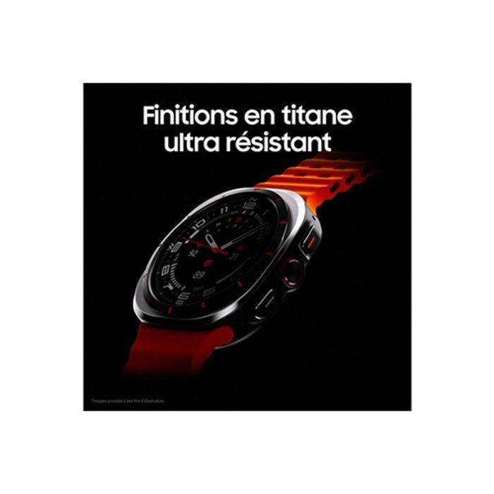 Montre connectée Samsung Galaxy Watch Ultra 47 mm 4G Argent Titane