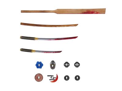 DIG Puripla Φιγούρα Όπλα Samurai Hobbies Η Οδός του Κακού Πλαστικό Κιτ με Πλήρη Έγχρωμη Εκτύπωση - -