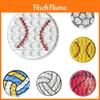 Colorful Baseball Basketball Pop It Fidget Toy For Ultimate Stress Relief And Fun