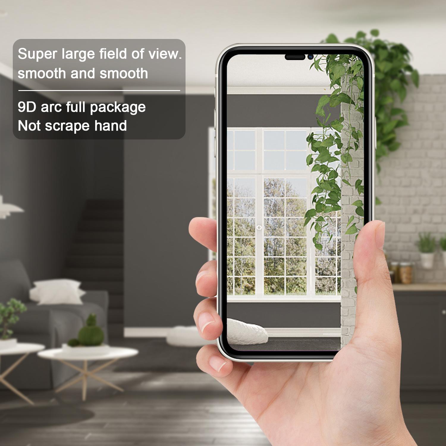 

9D Full Covering Anti-Scratch Tempered Glass Screen Protector for iPhone 11 6.1-inch