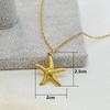 Versatile Ocean Star Pendant Necklace: Women's Holiday Style Clavicle Chain