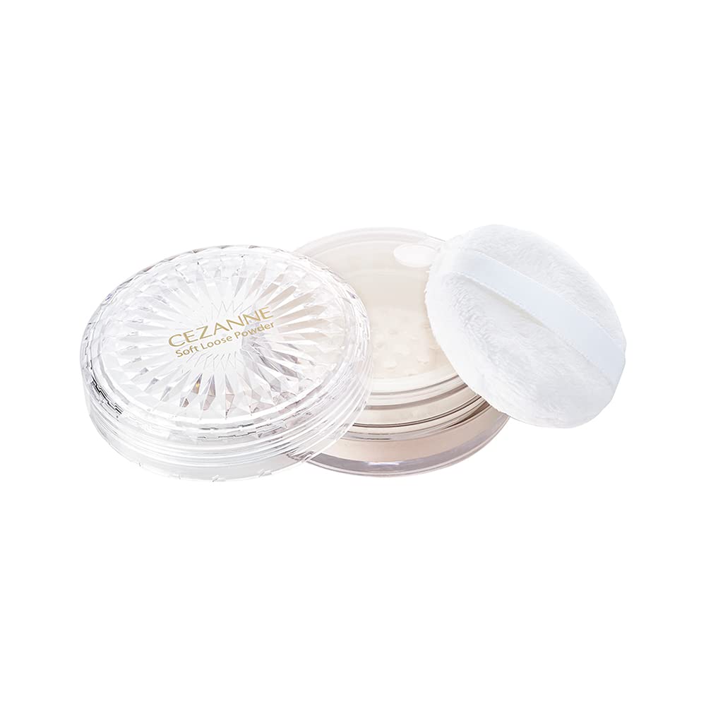 Cezanne Urufuwa Finish Powder 03 Lucent Clear 5.0g Loose Powder Pore Blurring & Oil Control