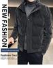 Herren Winter Slim Fit Leichte Daunenjacke