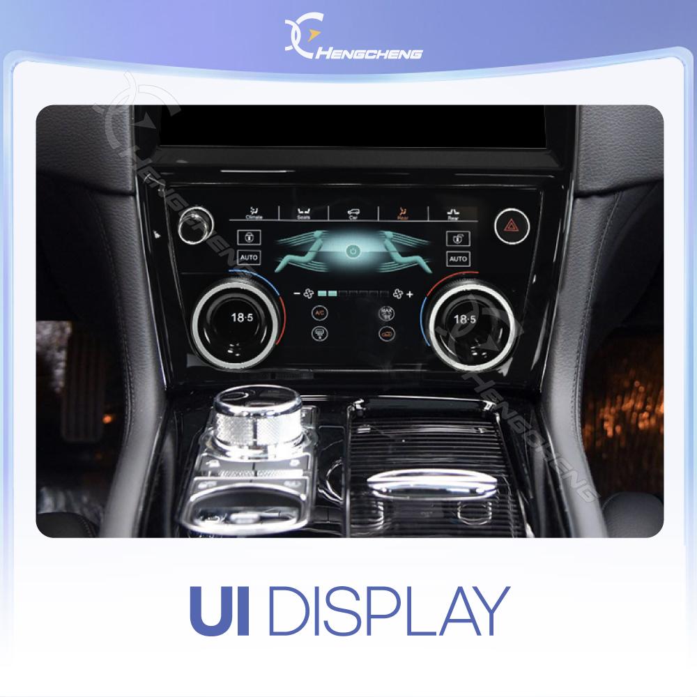 7" Air Condition Panel 3D Touch Screen For Jaguar XJ XJL XJR 2010-2020 AC Climate Control Original Car Functions