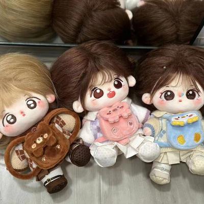 15/20CM Doll Bags Cartoon Animal Bear Pig Miniature Crossbody Messenger Bag Dolls Accessories Changing Dressing Game Toys