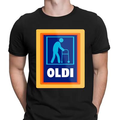 Lustige Oldi Neuheit Alte Urkomische Witz Retro Vintage Herren T-Shirts Tee Top Freizeitkleidung Grafik Kurzarm Herren T-Shirts