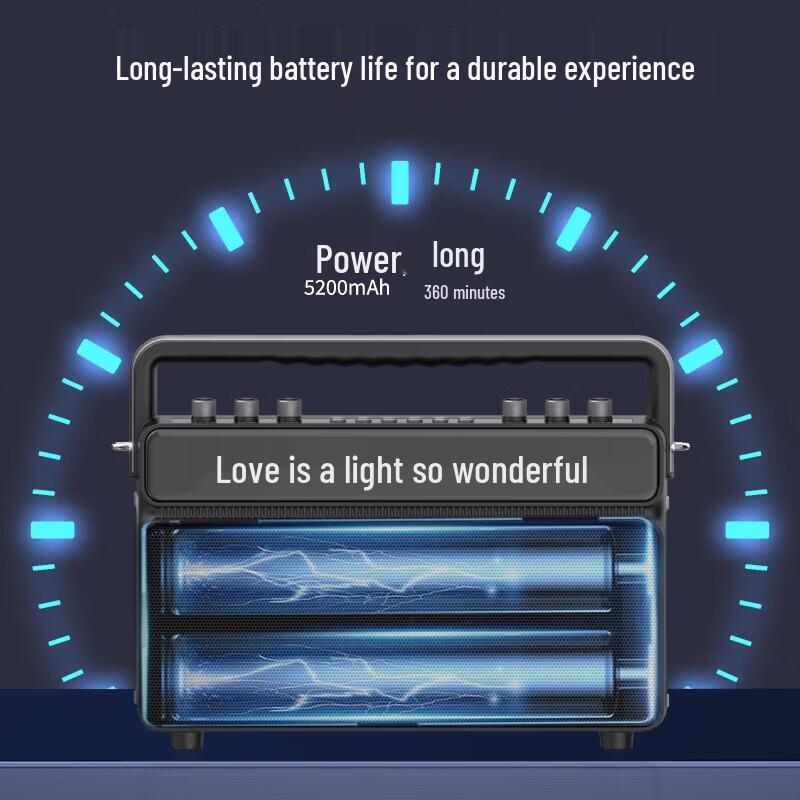 Philips SD560 Portable Wireless Bluetooth KTV Speaker CN plug (adapter included)