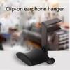 Headphone Stand Hanger Desk Mount Holder Headset Soundbar Stand Clamp Hook Space Save Hanger Under Desk Long Arm Holder