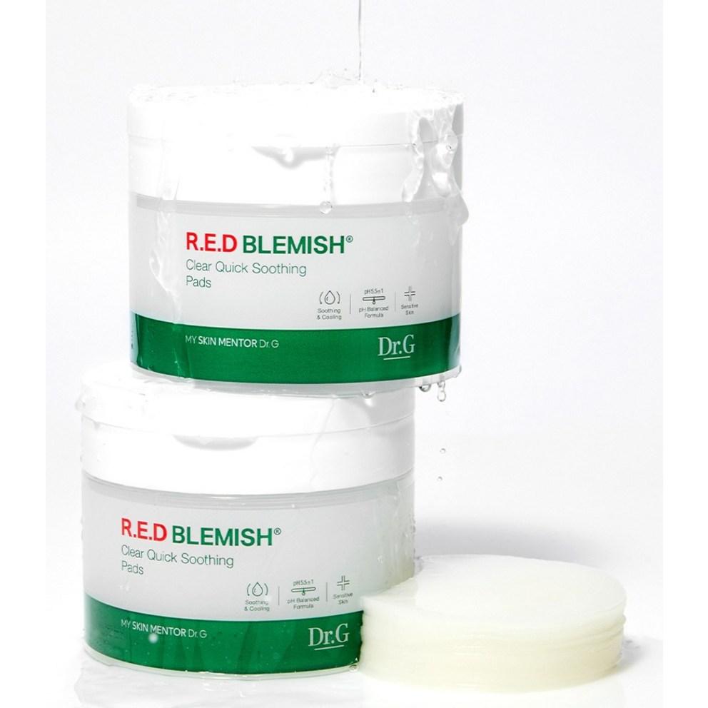 Dr.G Red Blemish Clear Quick Soothing Masken-Packung 130 ml, 70 Blatt, 1 Stück