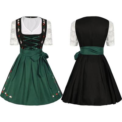 Ensemble robe à manches courtes pour femme, tenue de demoiselle d'honneur européenne et américaine, style cosplay, collection printemps/été 2025