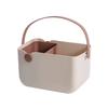 Multifunctional Bath Storage Basket Cosmetics Handheld Box Portable Outdoor Travel Beach Drainage Basket Picnic Fruit Rattan Gym