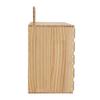 20 Slots Cell Phone Locker Box, Cell Phone Storage Cabinet, Wood Cell Phone Storage Cabinet With Keys for Conference Rooms