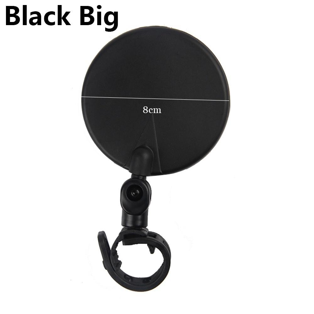 5cm/8cm 1 PC/2PCS  360 Degree Rotating Bicycle Rearview Handlebar Mirrors Cycling Rear View MTB Bike Silicone Handle Rearview Mirror